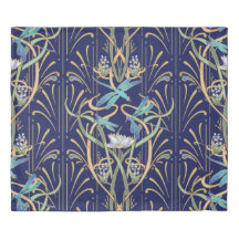 Motif de libellules Art nouveau