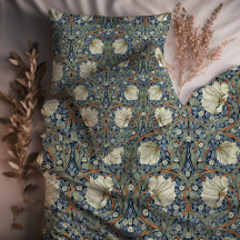 Poudre Pimpernel Bleu & Sage Vert Motif Morris