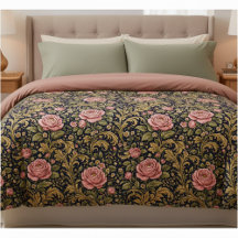 William Morris Inspired Pattern Pink Rose