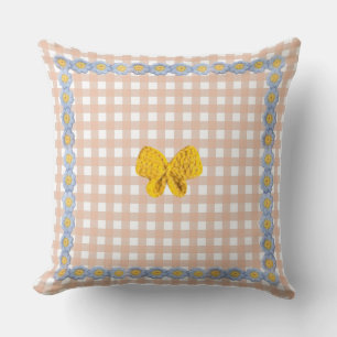 Housse de coussin au crochet élégant