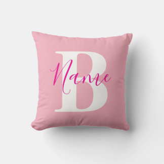 Housse de coussin personnalisée avec nom Coussin p
