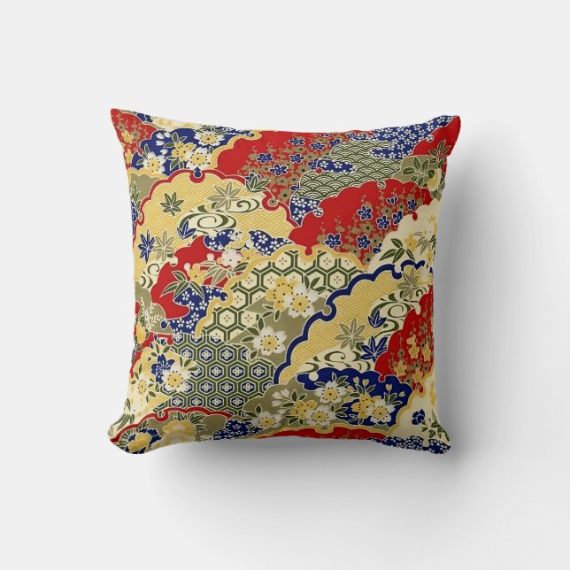 Housse de coussin red japanese (Recto)