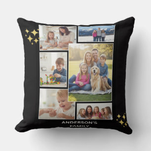 Housse de Coussin Souvenirs de Famille Personnalis