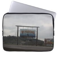 Housse d'ordinateur portable Bienvenue au Wyoming
