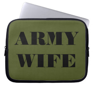 Housse d'ordinateur portable Femme de l'armée