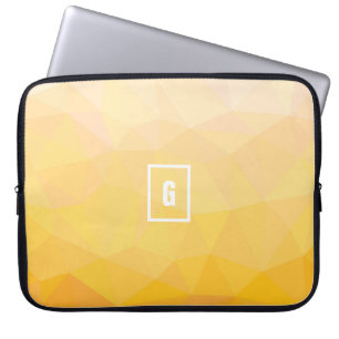 Housse d'ordinateur portable géométrique d'été jau
