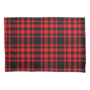Housse D'oreillers à damiers motif