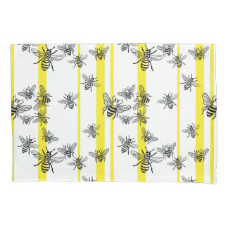 Housse D'oreillers Abeilles de miel ! Coque coussin