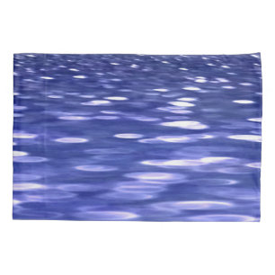Housse D'oreillers Abstrait #3 : Bleu shimmer