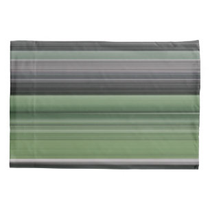 Housse D'oreillers Abstrait n° 1 : vert olive et gris
