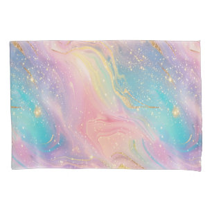 Housse D'oreillers Abstrait Pastel Parties scintillant Motif sans cou