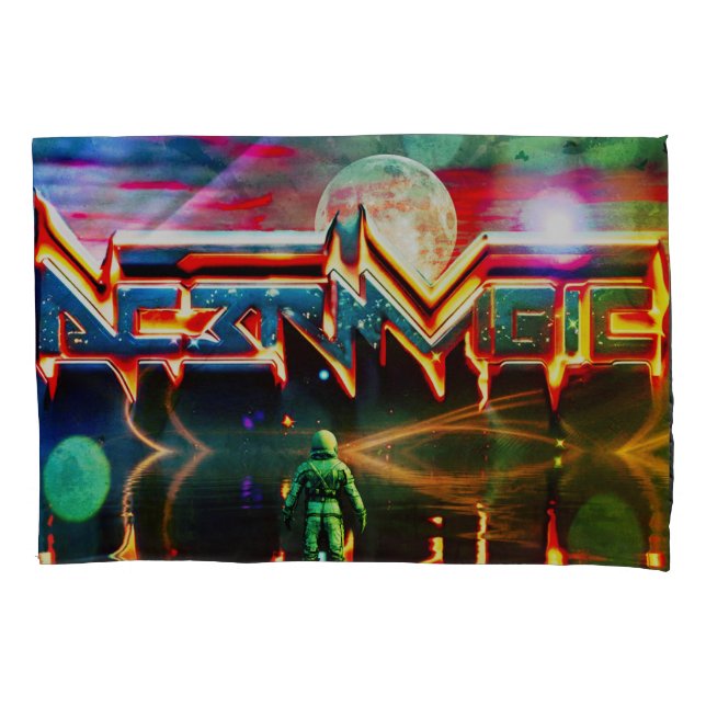 Housse D'oreillers Ac3rMagic Spaceman Pillowcase  (devant)