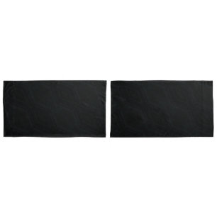 Housse D'oreillers Acceptation Texture de saumon noir