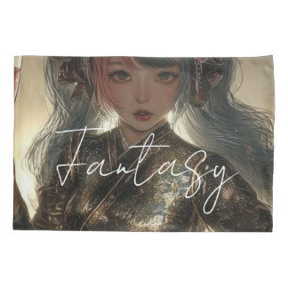 Housse D'oreillers Aesthetic / Dark Fantasy Girl