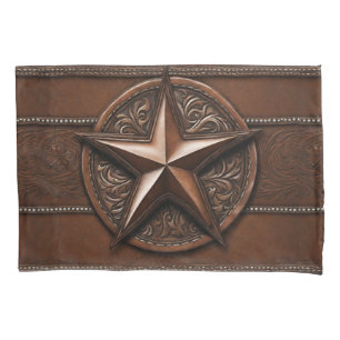 Housse D'oreillers Agritourisme rustique Cowboy Western Country Texas