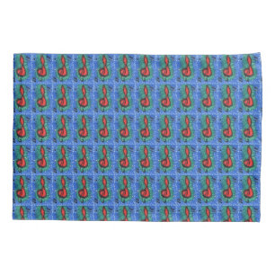 Housse D'oreillers Amateurs de musique notation musicale joyeux desig