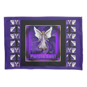 Housse D'oreillers Âme violette