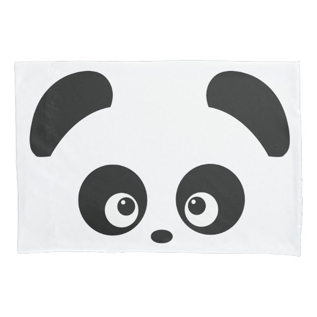 Housse D'oreillers Amour Panda® (devant)