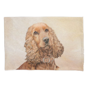 Housse D'oreillers Anglais Cocker Peinture Espagnole - Art Chien orig
