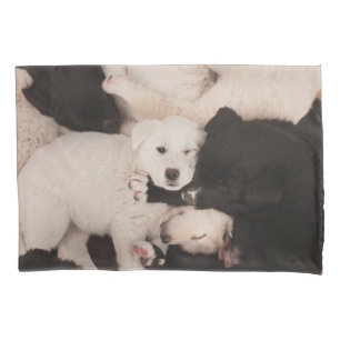 Housse D'oreillers Animaux de bébés cutest Pile de marionnettes