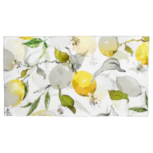 Housse D'oreillers Aquarelle citrons 20