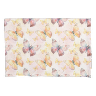 Housse D'oreillers Aquarelle Papillon Whimsy