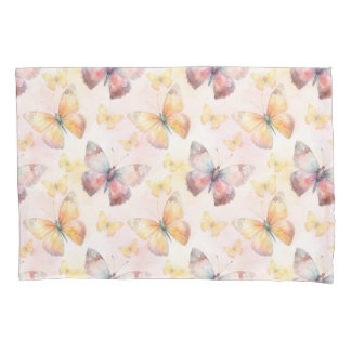 Housse D'oreillers Aquarelle Papillon Whimsy