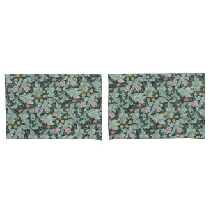 Housse D'oreillers Art nouveau William Morris Leicester Flowers Folia