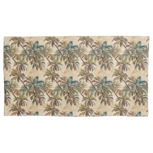 Housse D'oreillers Arty Aquarelle Cocout Palm