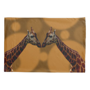 Housse D'oreillers Auto-réflexion Giraffe,