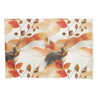 Housse D'oreillers Automne Elegance Motif sans faille