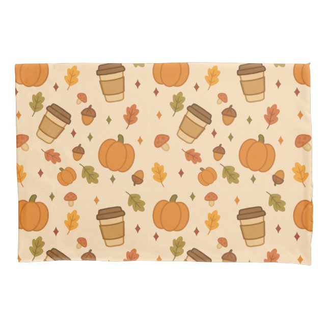 Housse D'oreillers Autumn Coffee (devant)