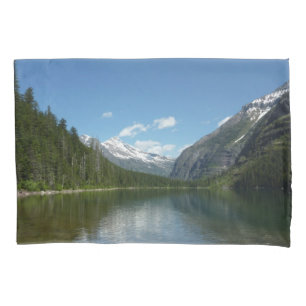 Housse D'oreillers Avalanche Lake dans le parc national de Glacier