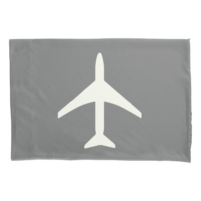 Housse D'oreillers Avion funky Volant Pilote Aviation Sky (devant)
