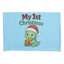 Baby Boy My 1st Christmas Dino