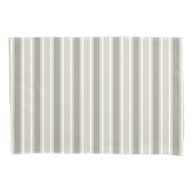 Housse D'oreillers Bande de bonbons beige (devant)