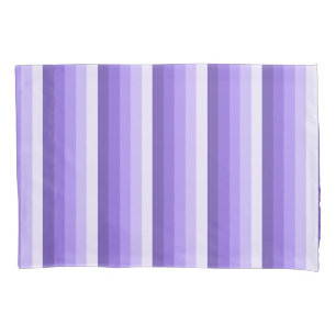Housse D'oreillers Bandes d'ombre violette