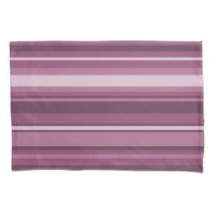 Housse D'oreillers Bandes mauves