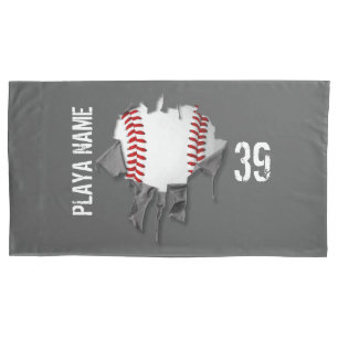 Housse D'oreillers Baseball déchiré