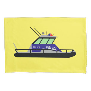 Housse D'oreillers Bateau de patrouille