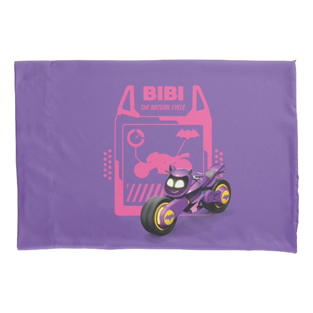 Housse D'oreillers Batwheel™ Bibi - Le cycle Batgirl (devant)