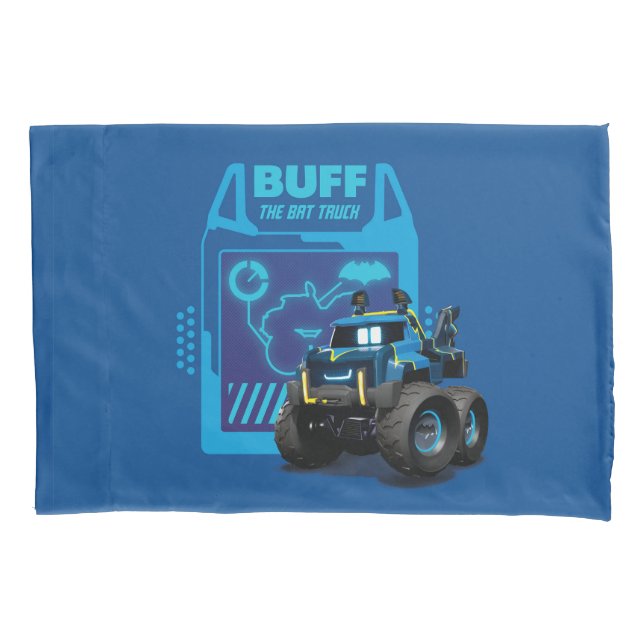 Housse D'oreillers Batwheel™ Buff - Le Camion Bat (devant)