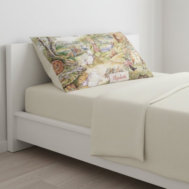 Housse D'oreillers Beatrix Potter personnalisé Peter et amis (Créateur téléchargé)