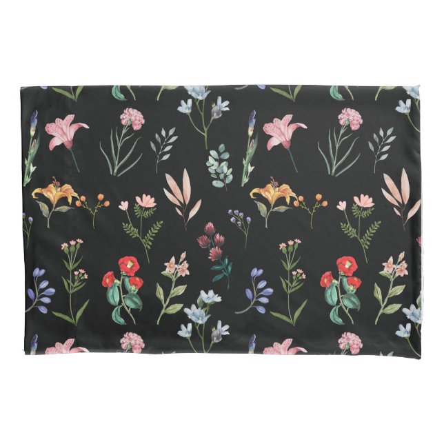 Housse D'oreillers Beau et élégant oreiller Fleur sauvage (devant)