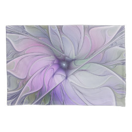 Housse D'oreillers Beauté étonnante Fleur d'art Abstrait fractal mode