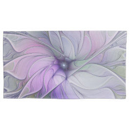 Housse D'oreillers Beauté étonnante Fleur d'art Abstrait fractal mode
