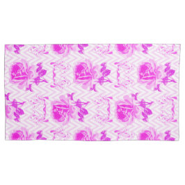 Housse D'oreillers Belle Vintage florale pourpre