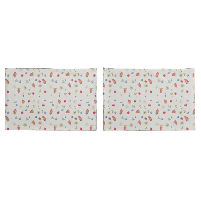 Housse D'oreillers Berry Good (Dos-Set)