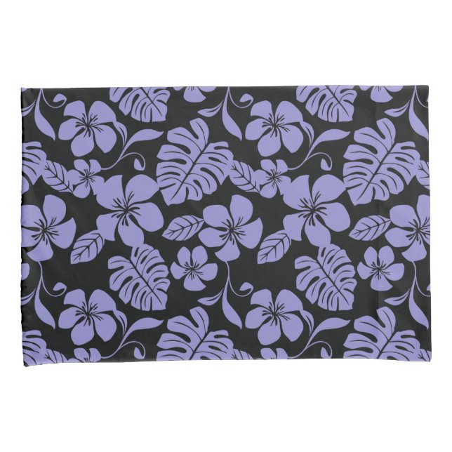 HOUSSE D'OREILLERS BIKINI ROSE (NOIR/VIOLET) (devant-Droit)