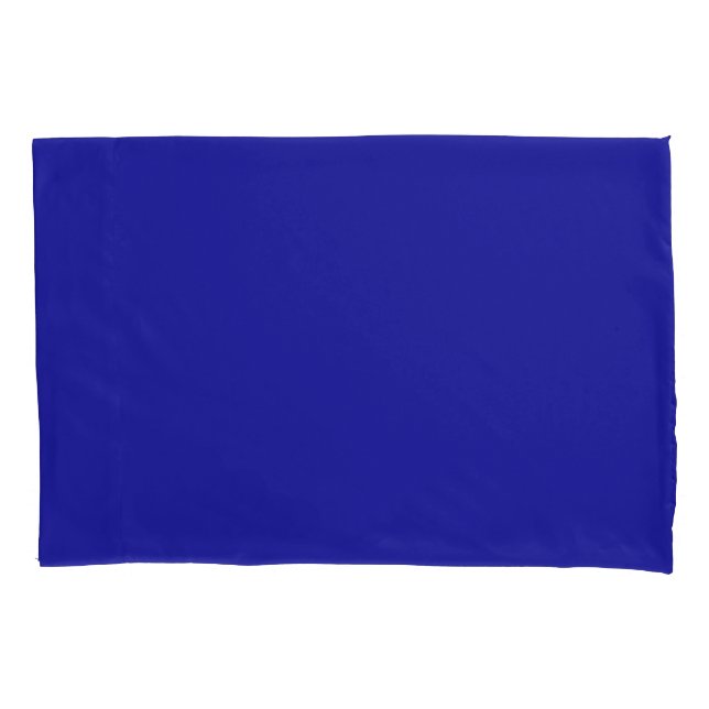 Housse D'oreillers Bleu royal (devant-gauche)